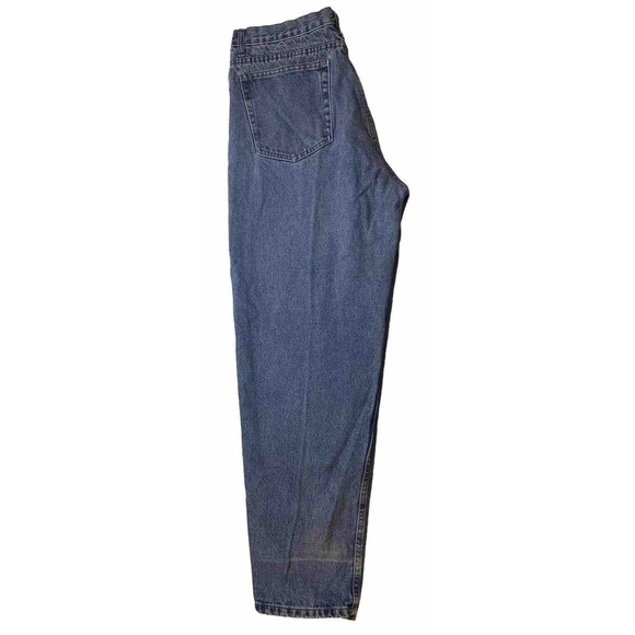 Classic Jeanswear Bulls Eye Men's Carpenter Jeans Blue Denim Size 38 5-Pockets - Picture 3 of 12